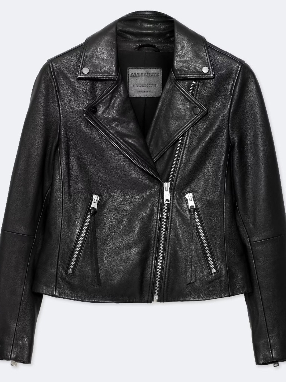 All Saints Dalby Leather Biker Jacket